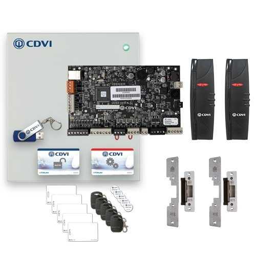 CDVI A22DGDS - 2-Door DGLPFNWLC Reader and Door Strike Kit