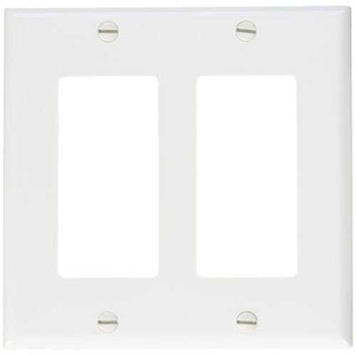 DOUBLE GANG ANNUNCIATOR TRIM PLATE