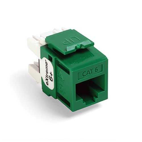 Leviton eXtreme 6+ Component-Rated Keystone Jack