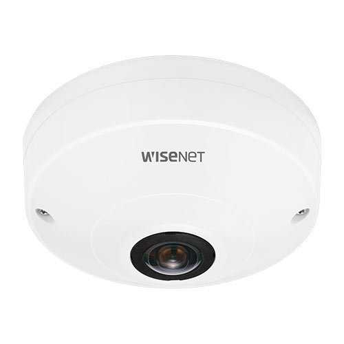 Wisenet QNF-8010 6 Megapixel Network Camera - Fisheye