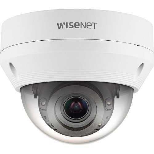 Wisenet QNV-7082R 4 Megapixel Indoor/Outdoor Network Camera - Color - Dome