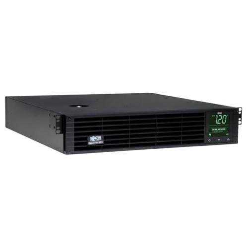 Tripp Lite UPS Smart 2200VA 1920W Rackmount AVR 120V Preinstalled WEBCARDLX Pure Sign Wave USB DB9 SNMP 2URM