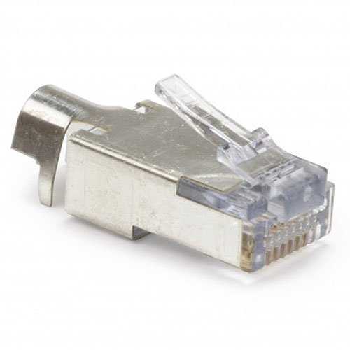 Platinum Tools Shielded EZ-RJ45® Connector with External Ground