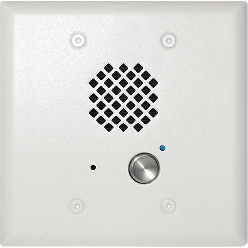 Viking Electronics Double Gang VoIP Entry Phone, White Finish