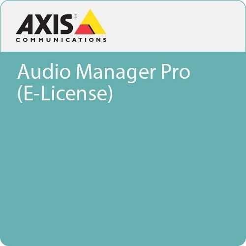 AXIS Audio Manager Pro - License