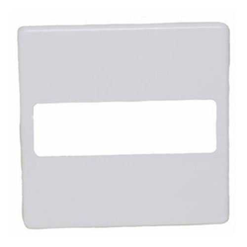 Eaton Plate For RSS, Fire Lettering, White