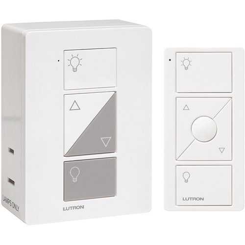 Lutron Plug-in Lamp Dimmer with Pico Remote Kit