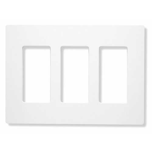 Lutron 3 Socket Claro Faceplate