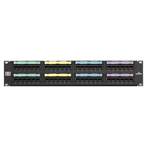 Leviton 48 Port Cat5e Network Patch Panel