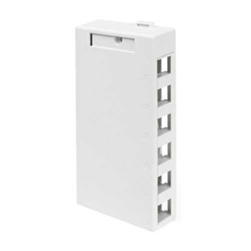 Leviton QuickPort 6 Socket Mounting Box