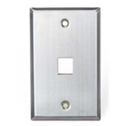 Leviton QuickPort 1 Socket Faceplate