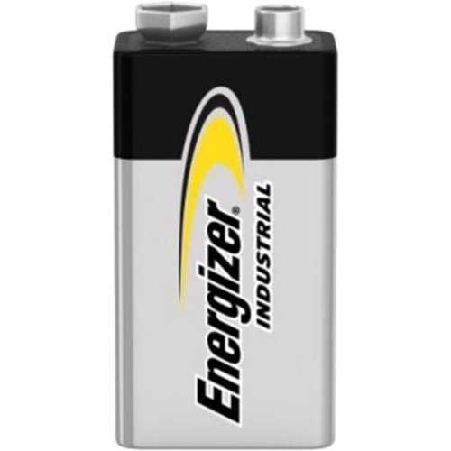 Energizer EN22 9V Industrial Alkaline Battery, 12-Pack