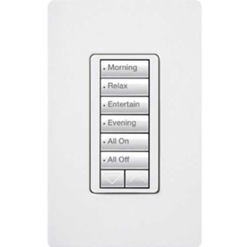 Lutron RADIORA2 6BRL Wall Keypad