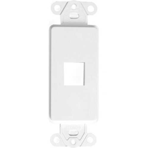 Decora QuickPort Insert, 1-Port, White