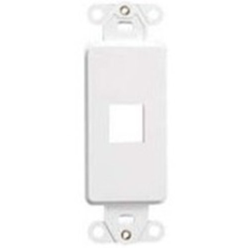 Leviton QuickPort Decora Multimedia Insert, 1 Port