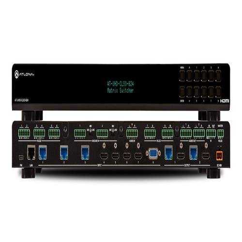 Atlona 4K/UHD 8×2 Matrix with HDBaseT and HDMI Outputs