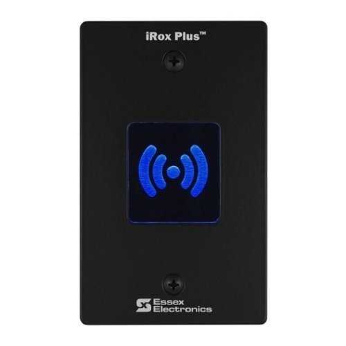 Essex Electronics iRox Plus Dual Frequency MultiCLASS SE Reader, Single Gang, Black Faceplate