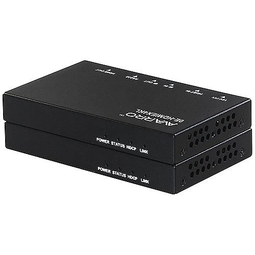 W Box 0E-HDMIEX4KL 4K 60hz HDBT PoE/HDCP 2.2 Extender, Black