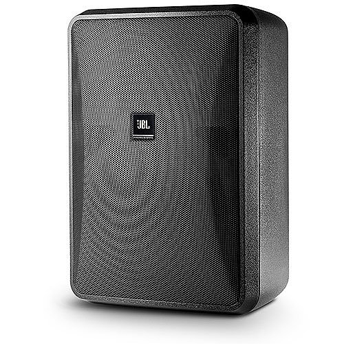 JBL 28-1 Professional Control 2-Way 8" Indoor/Outdoor Wall-Mount Speaker, 90W (360W Peak), Black