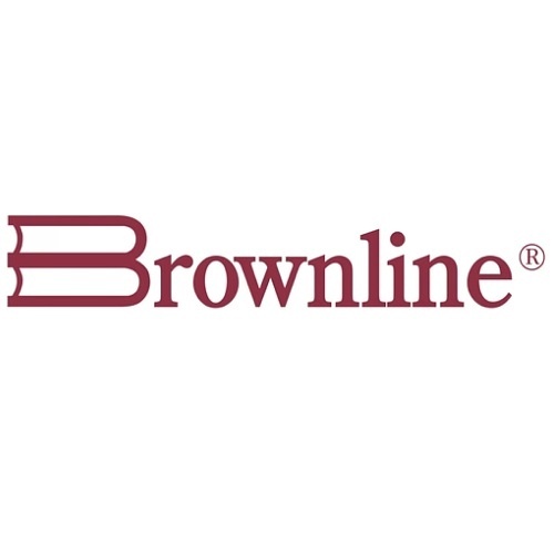 Brownline REDC1731 Monthly Desk Pad Calendar, 22 x 17, White / Burgundy Sheets, Black Binding, Black Corners, 12-Month (Jan to Dec): 2025